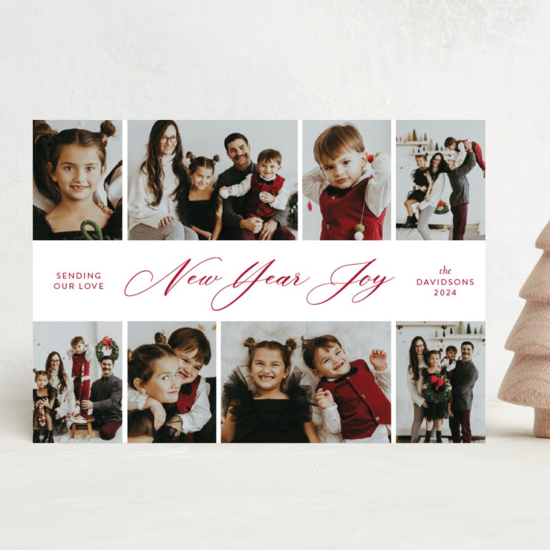 "Joy to the World Gallery" - Holiday Cards in Holly by Vanessa Doyle - Front