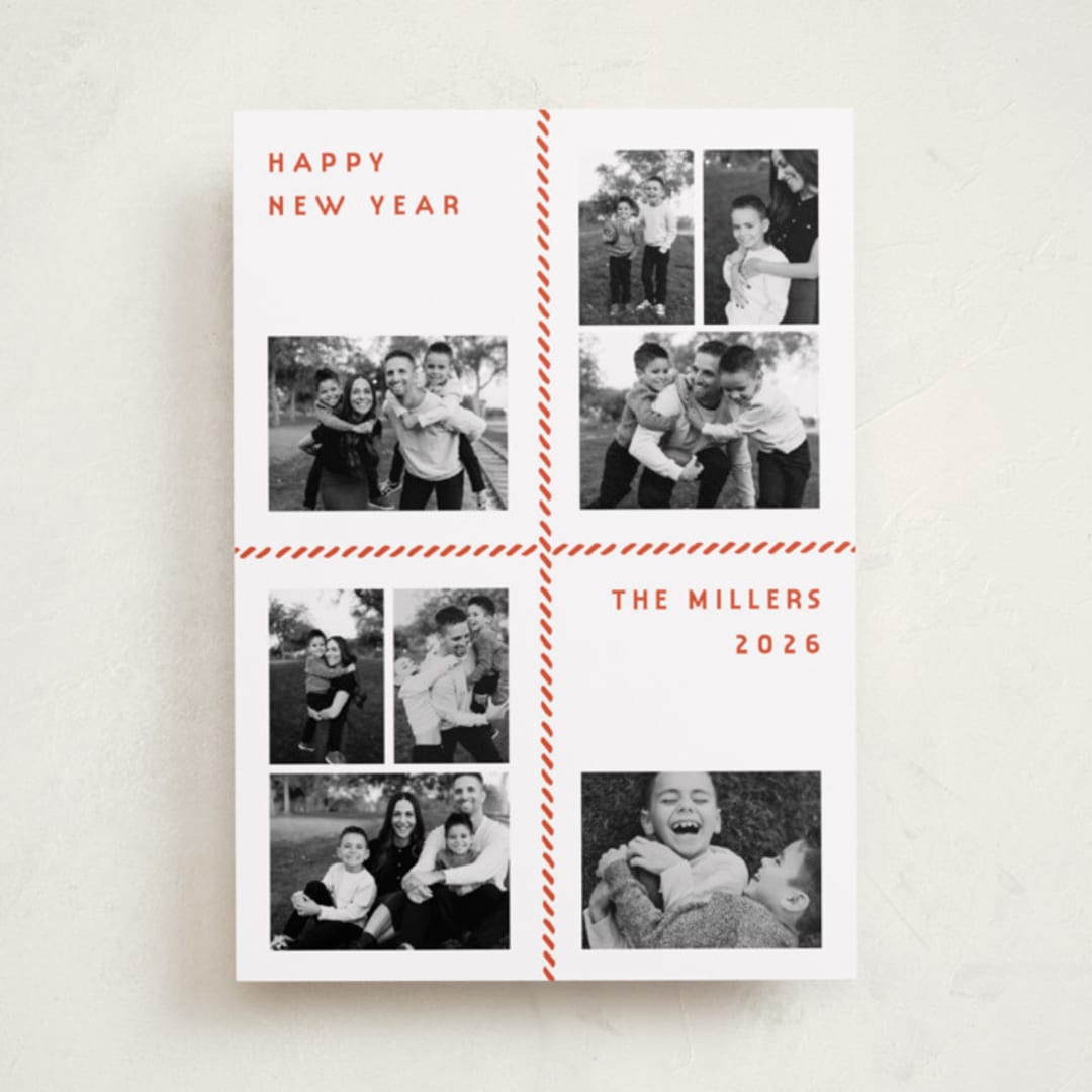 "like a gift" - Holiday Cards in Spice by Sumak Studio - Front