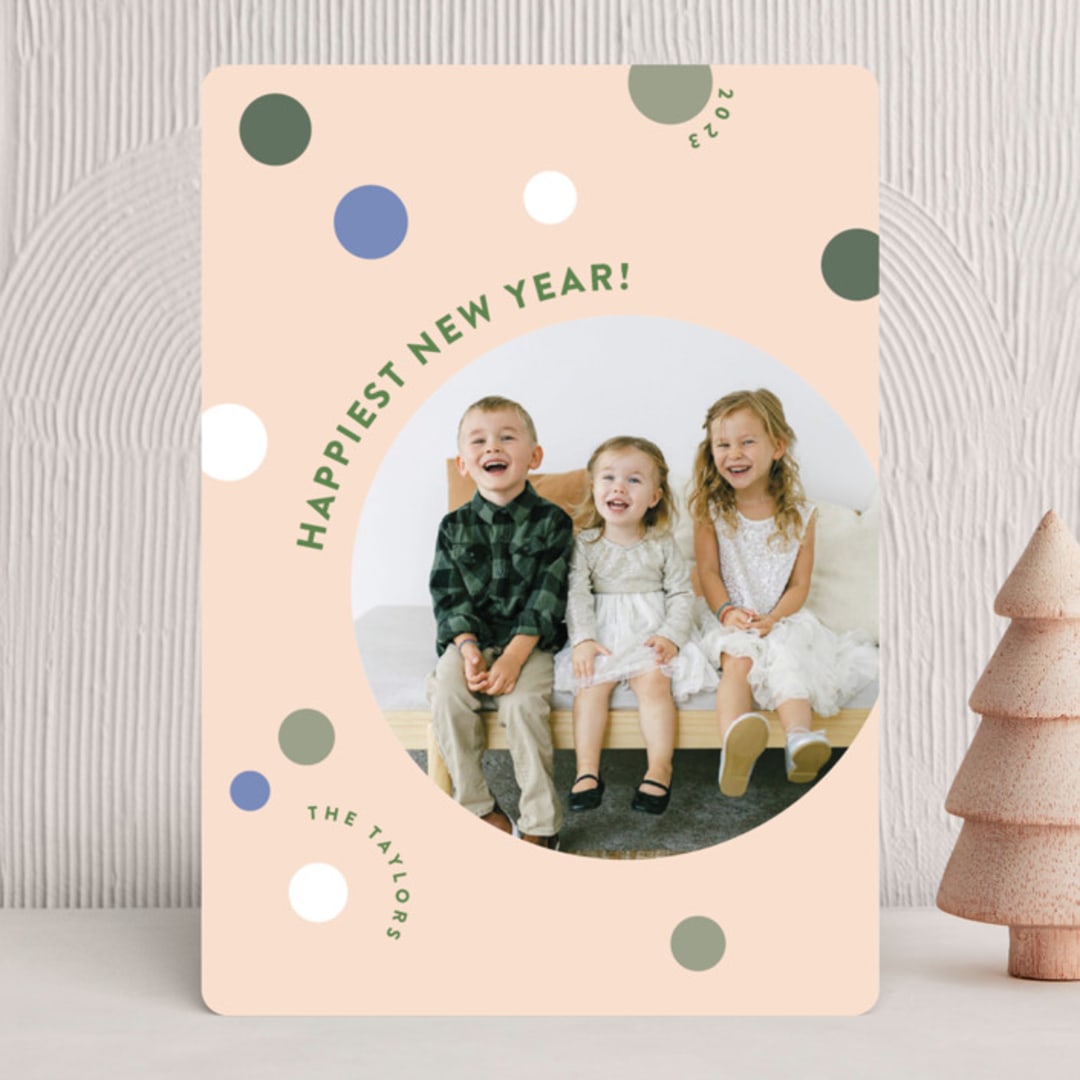"Fun Time" - Holiday Cards in Eggnog by Susan Brown - Front