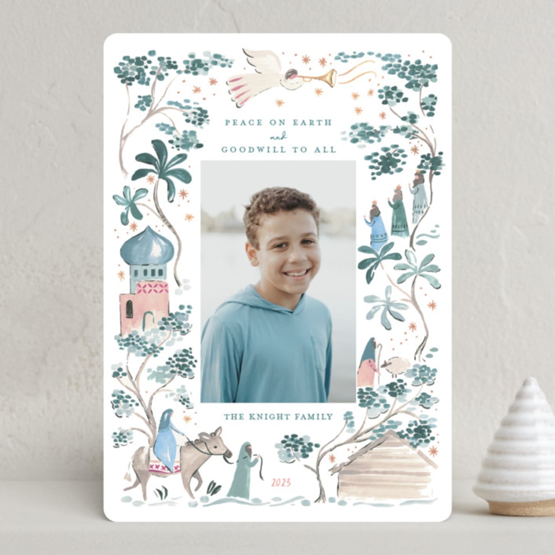 "Journey" - Holiday Cards in Candy by Sarah Knight - Front