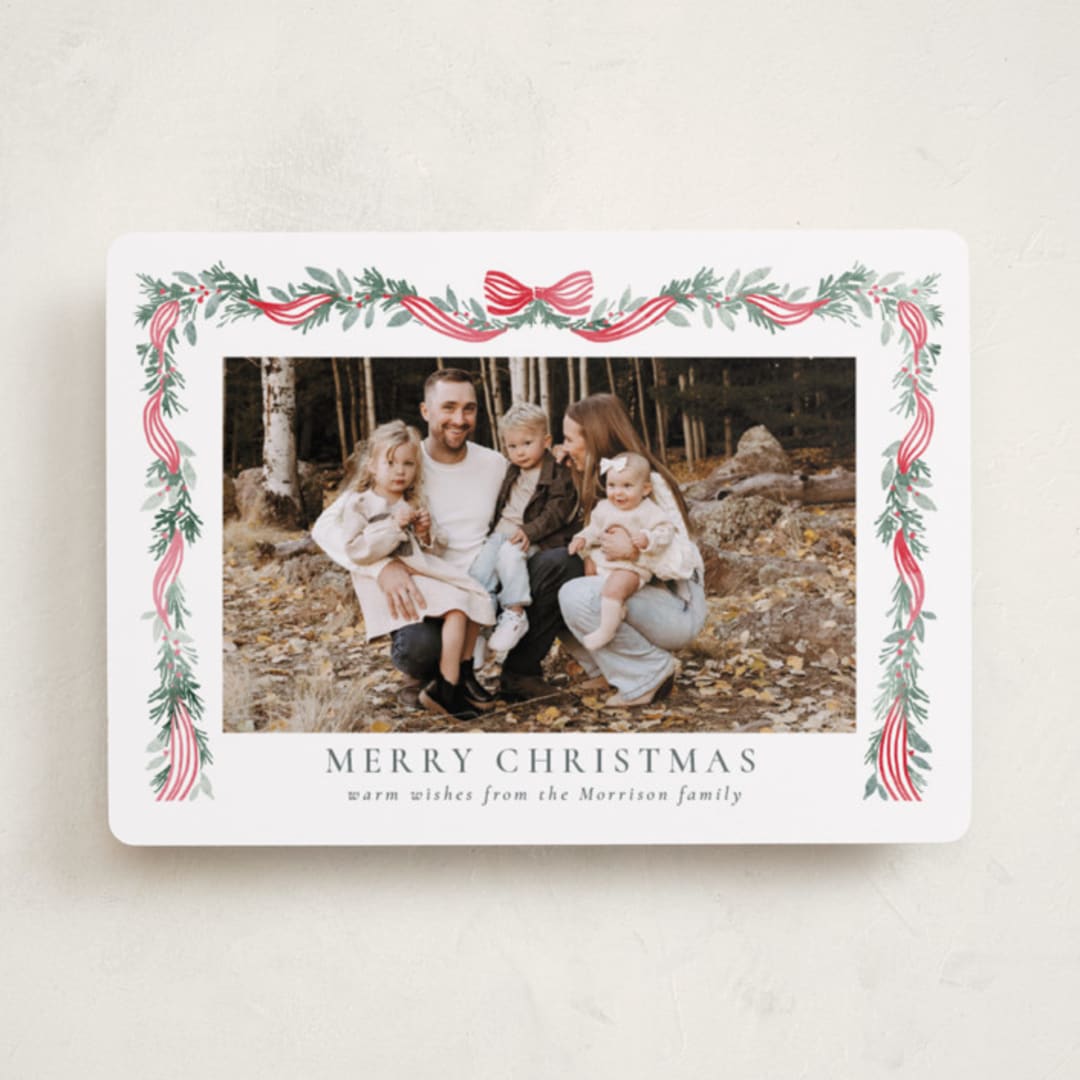 "Festival" - Holiday Cards in Wreath by Petra Kern - Front