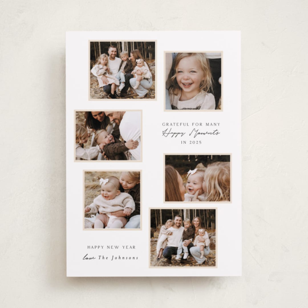 "gallery" - Holiday Cards in Snow by Rebecca Durflinger - Front