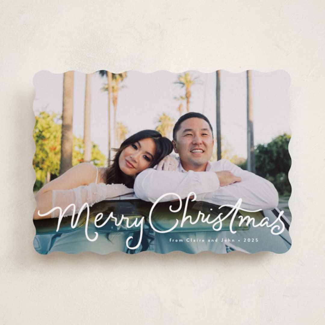 "Treacle" - Holiday Cards in Snow by Everett Paper Goods - Front