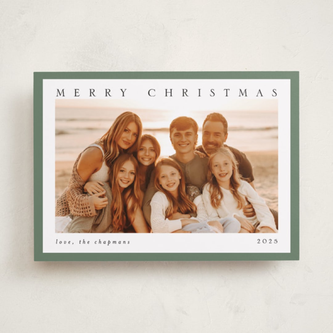 "Holiday Feels" - Holiday Cards in Pine by Chris Griffith - Front