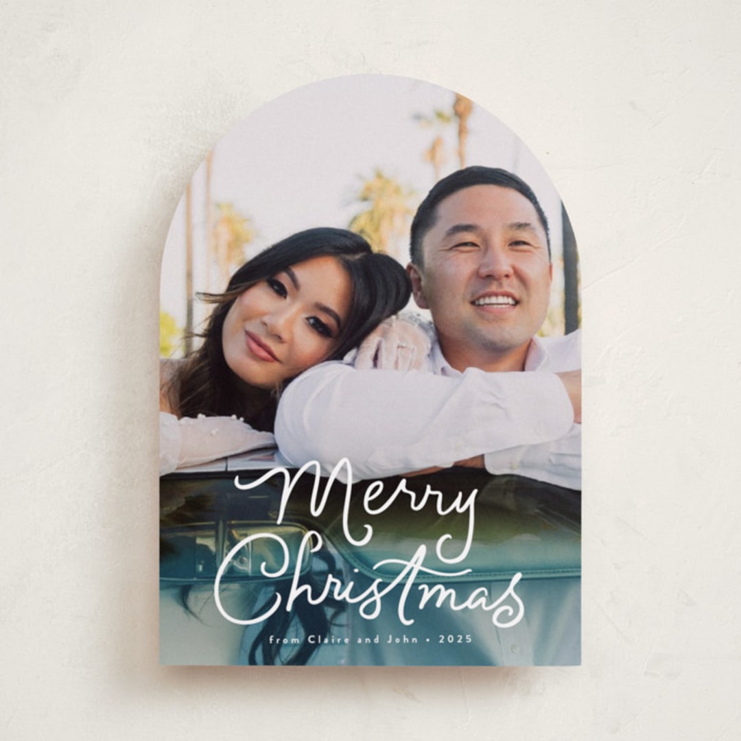 "Treacle" - Holiday Cards in Snow by Everett Paper Goods - Front