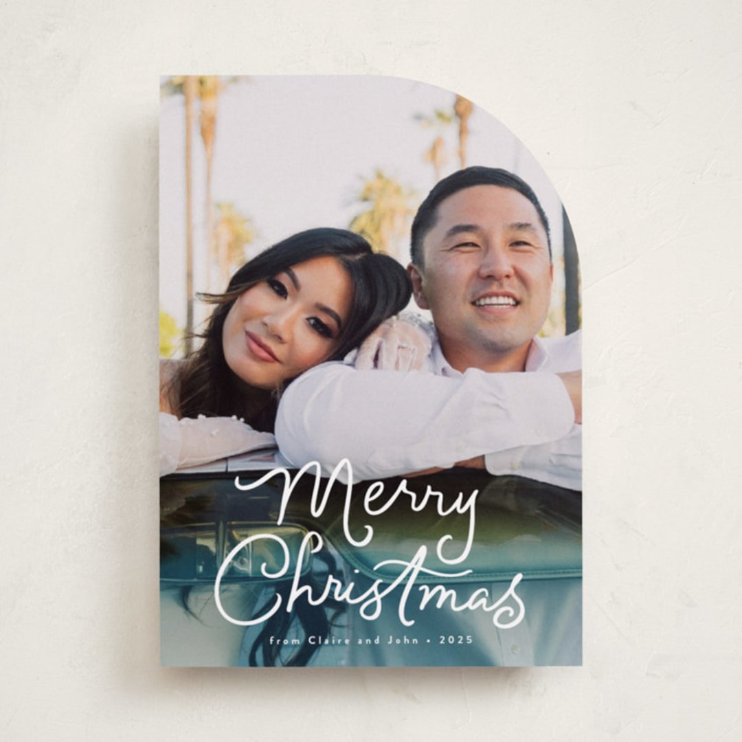 "Treacle" - Holiday Cards in Snow by Everett Paper Goods - Front