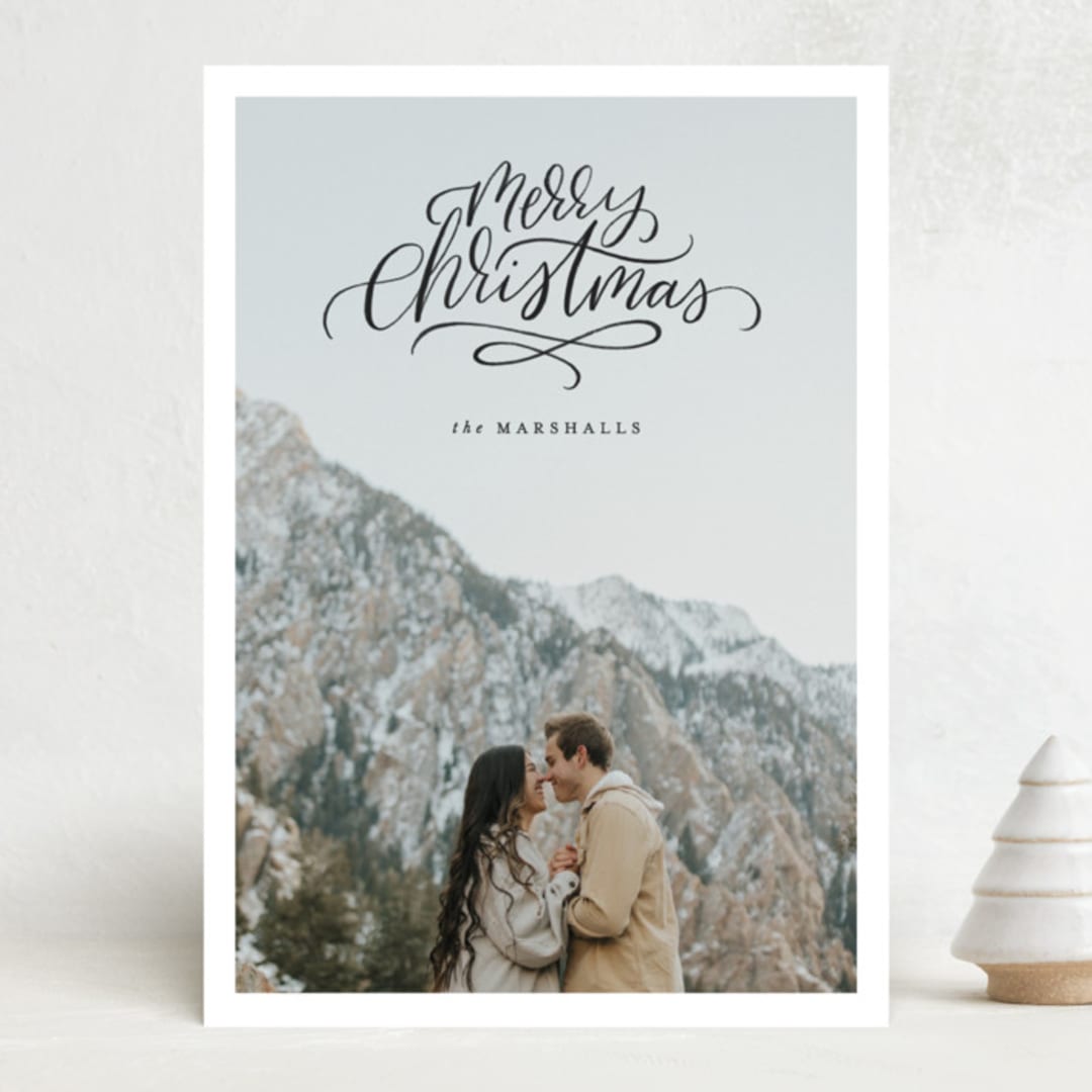 "Marshall" - Holiday Cards in Reindeer Hooves by Ally Madison - Front