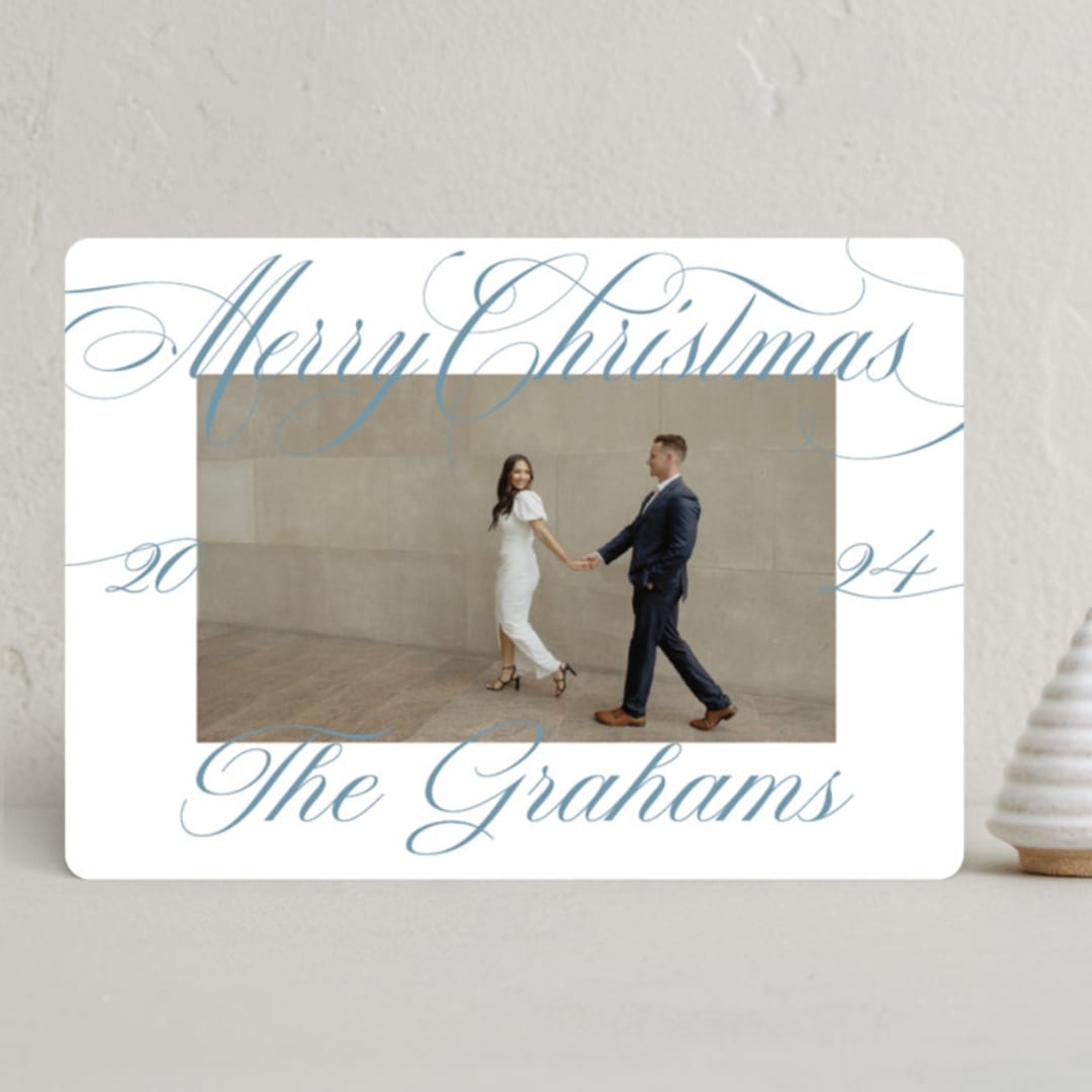 "Ethereal" - Holiday Cards in Frost by Alston Foster - Front
