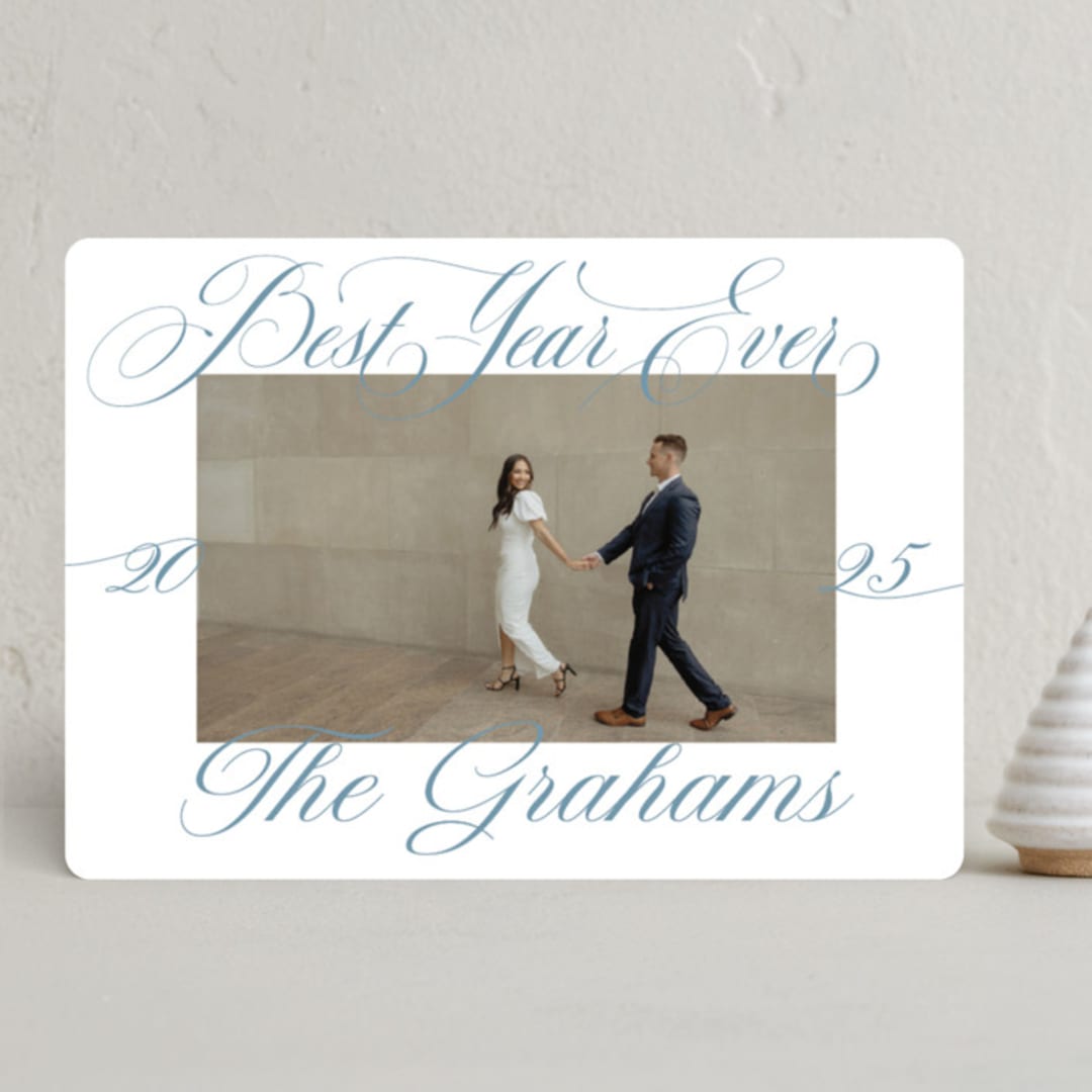 "Ethereal" - Holiday Cards in Frost by Alston Foster - Front