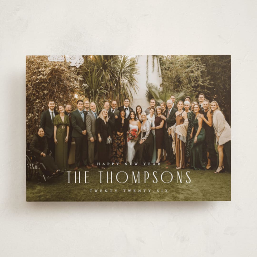 "Merry Magic Moments" - Holiday Cards in Mist by Juneau Designs - Front