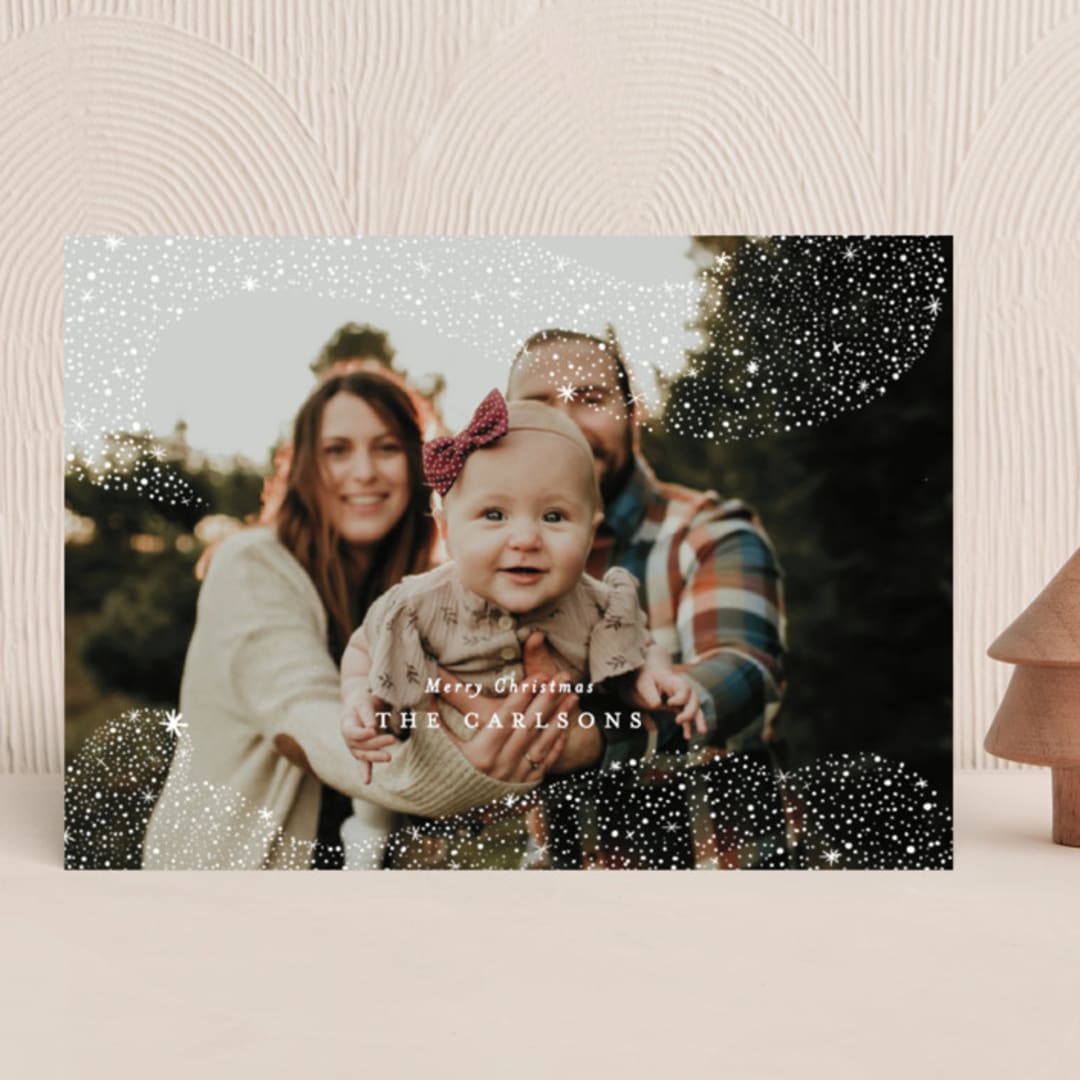 "Snowfall" - Holiday Cards in Winter by Itsy Belle Studio - Front