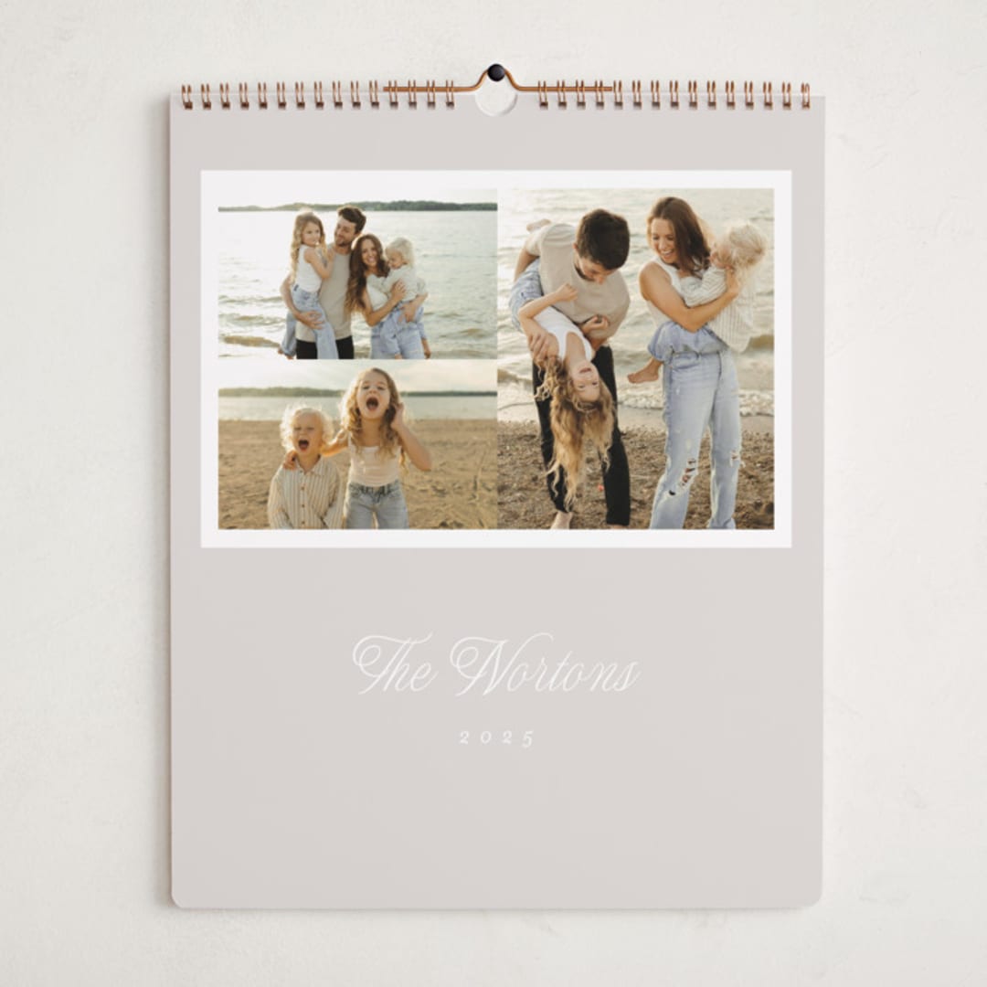 "Scripted" - Calendars in Marshmallow by Pati Cascino - Cover