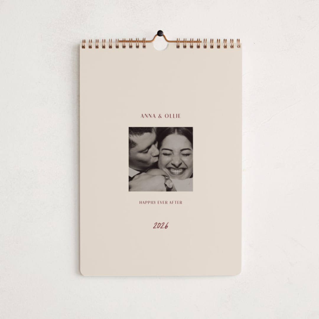"Center Cut" - Calendars in Burgundy by Ani Somi - Cover