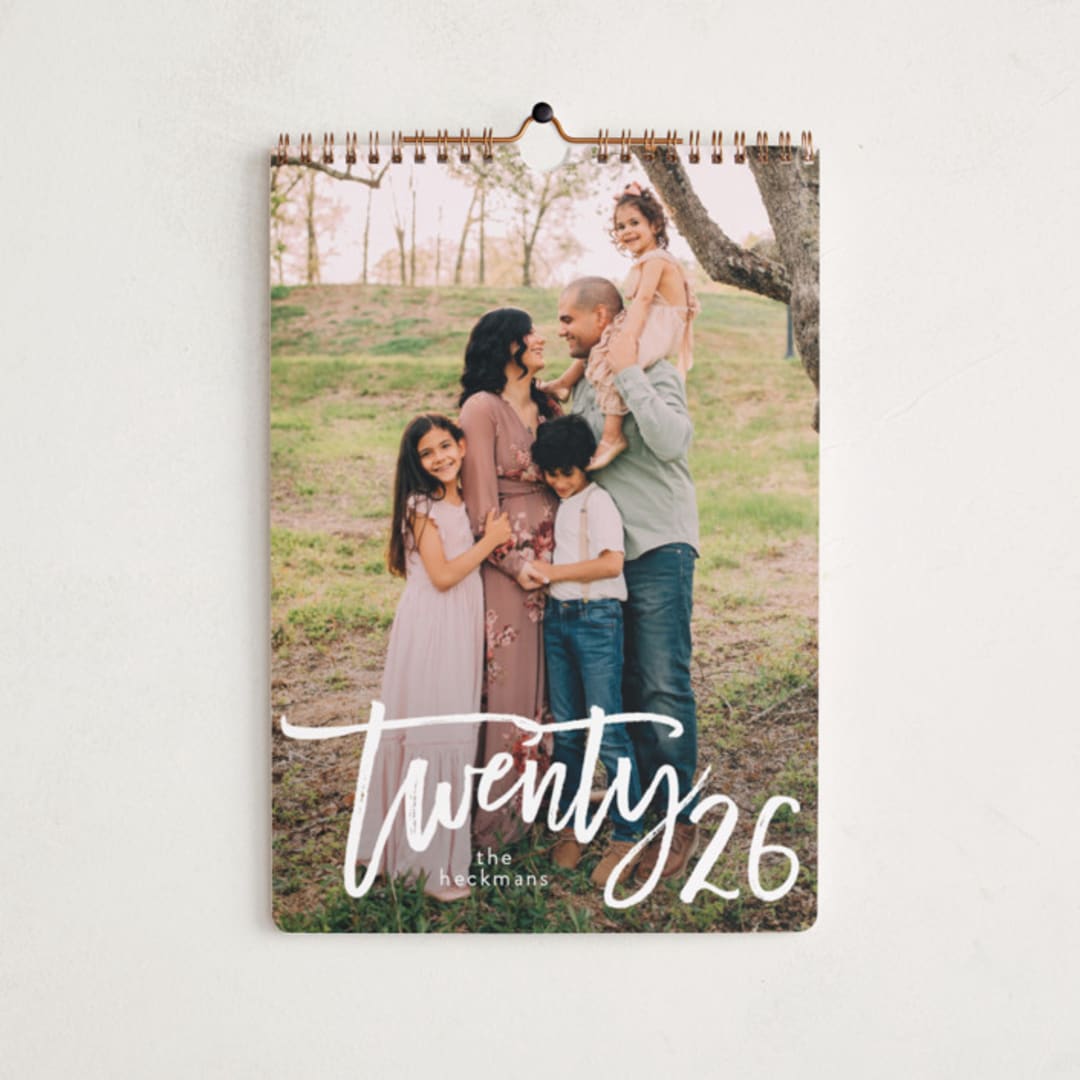 "Big Month" - Calendars in Ivory by Erin Deegan - Cover