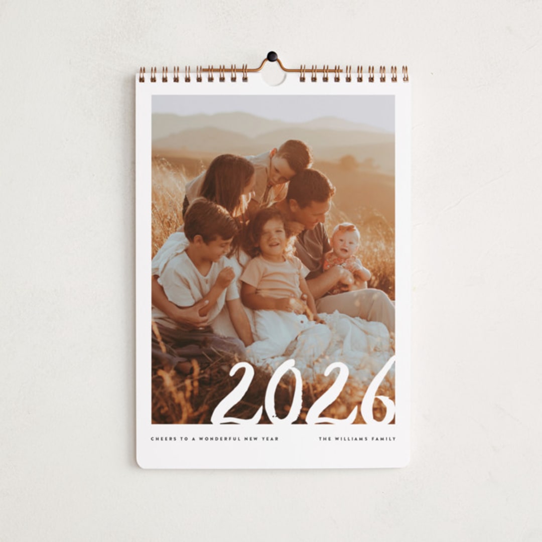 "Sincere Year" - Calendars in Pearl by Jennifer Lew - Cover