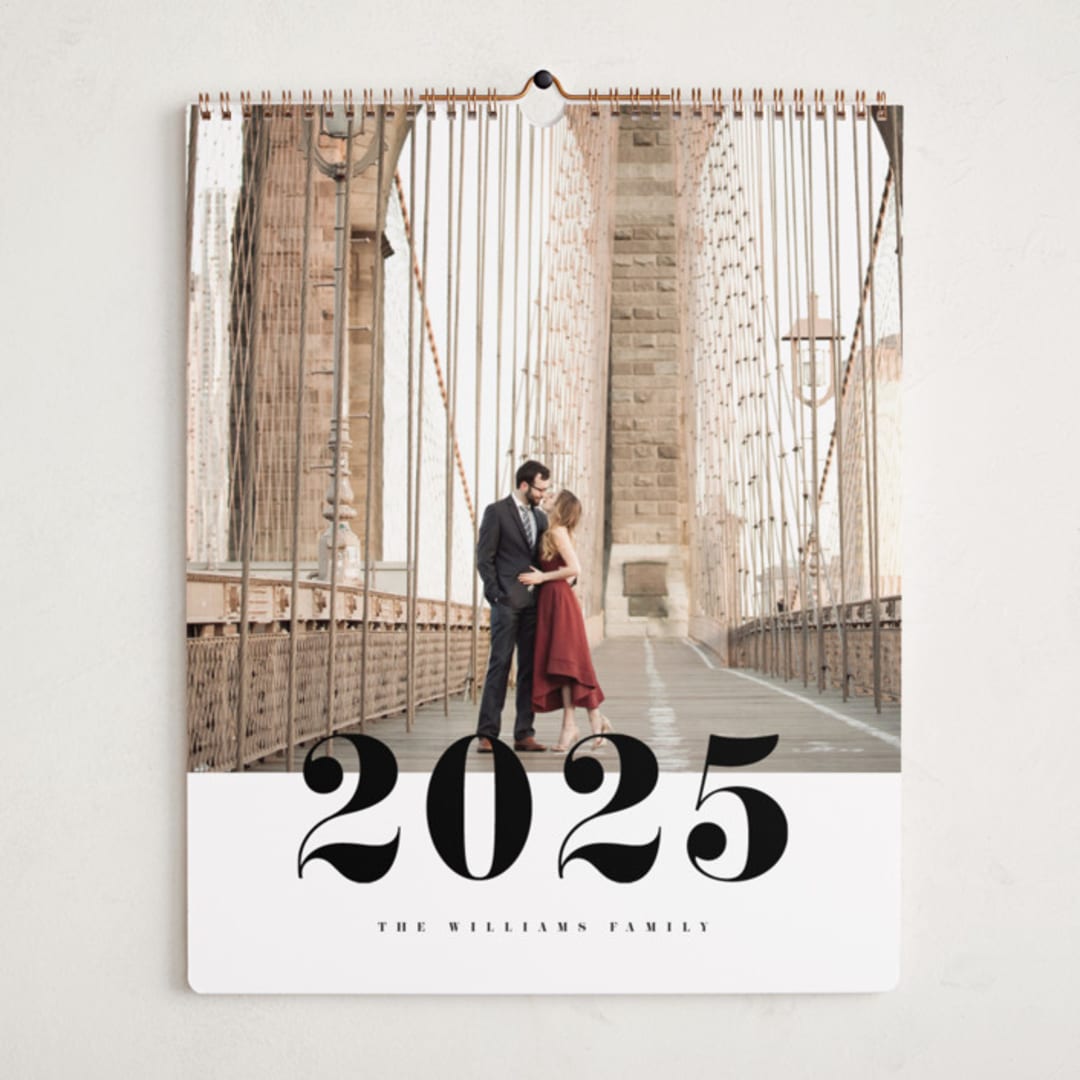 "Bold Number" - Calendars in Classic by Pixel and Hank - Cover