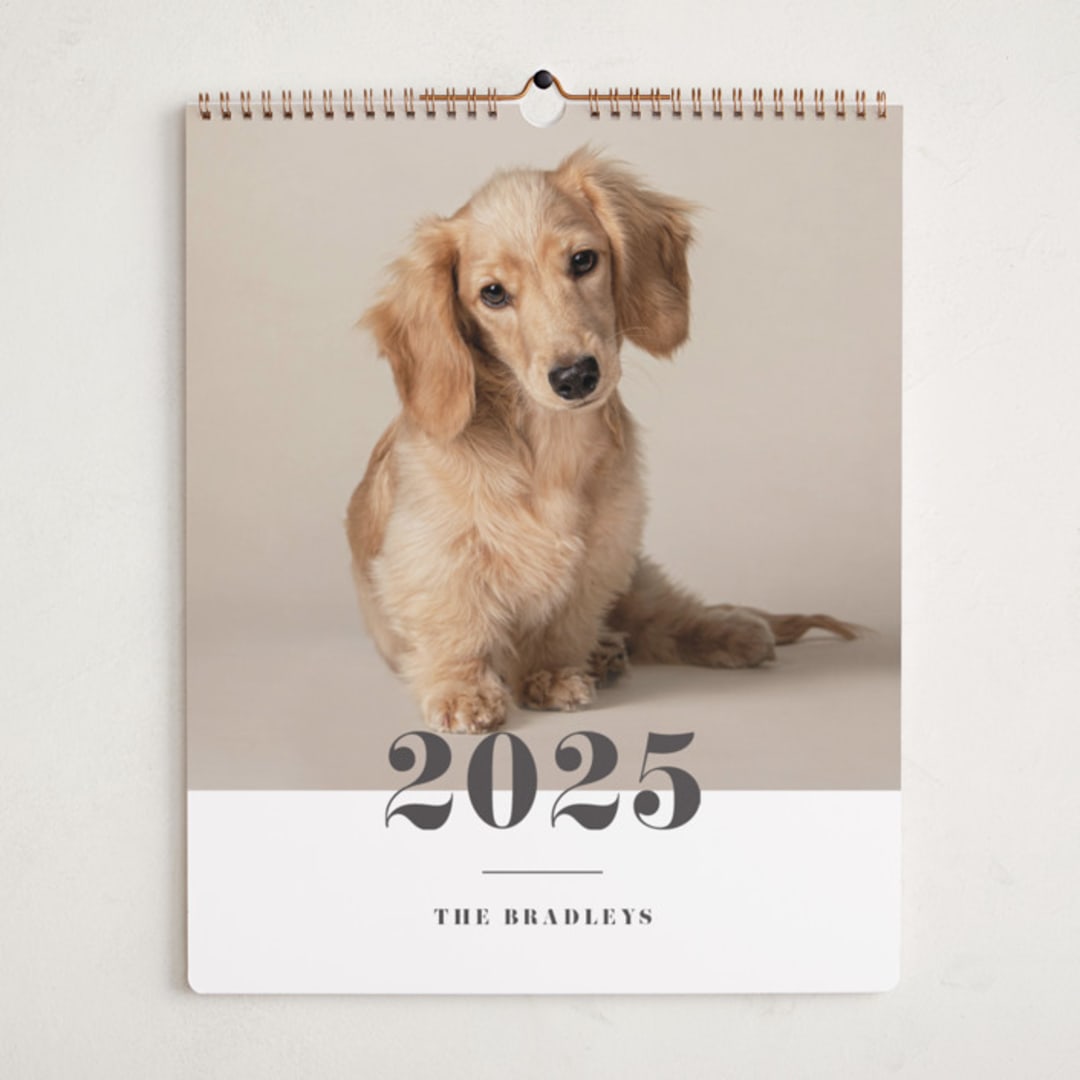 "Bold Classic" - Calendars in Slate by Shirley Lin Schneider - Cover
