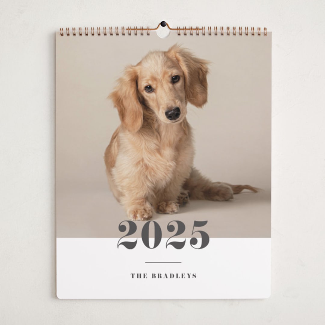 "Bold Classic" - Calendars in Slate by Shirley Lin Schneider - Cover