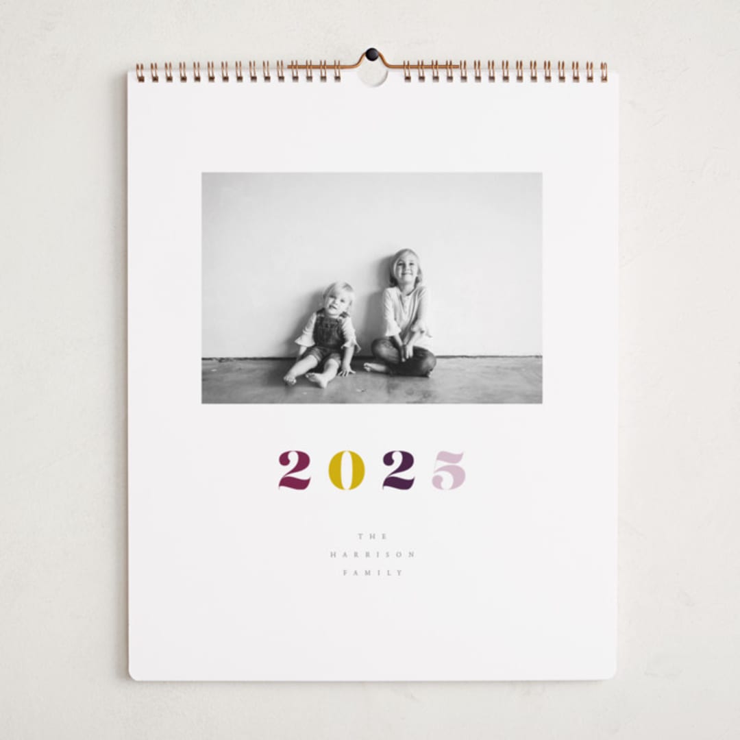 "Vogue" - Calendars in Mixed Berries by Up Up Creative - Cover