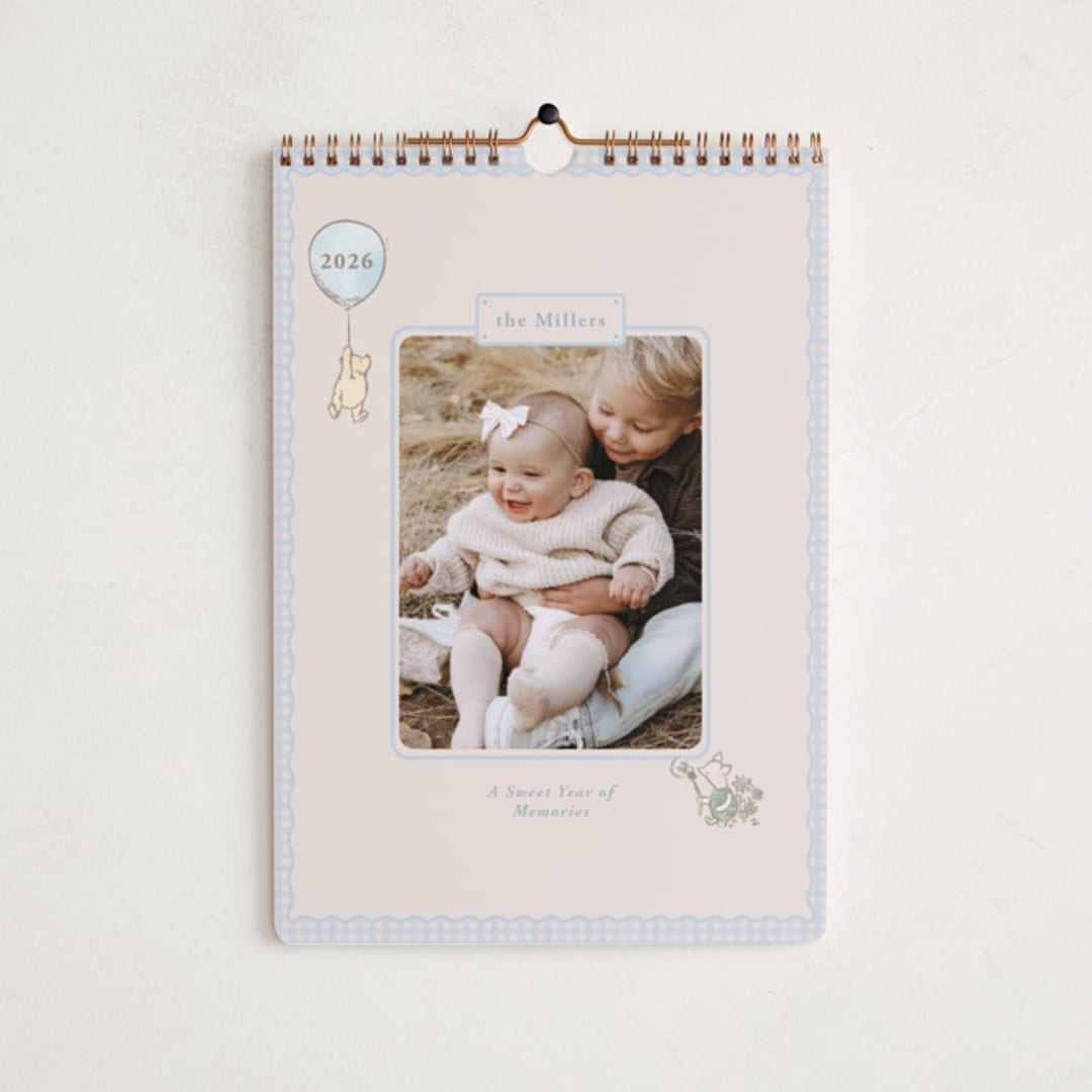 "Disney Winnie The Pooh Alphabet" - Calendars in Bluebell Breeze by Sabrin Deirani - Cover