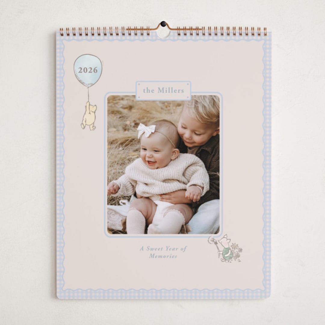 "Disney Winnie The Pooh Alphabet" - Calendars in Bluebell Breeze by Sabrin Deirani - Cover