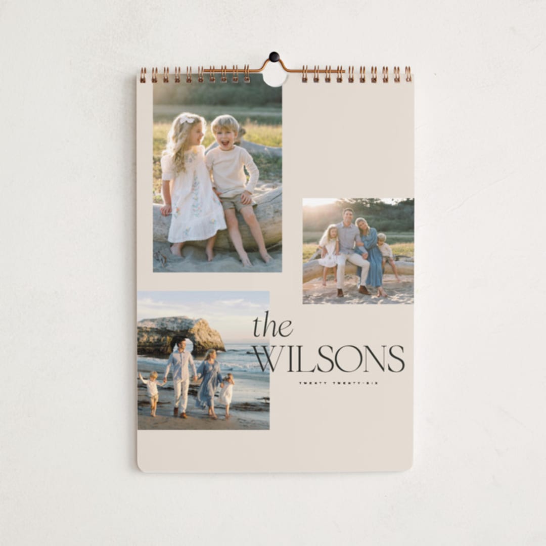 "Troi" - Calendars in Linen by Kelly Schmidt - Cover