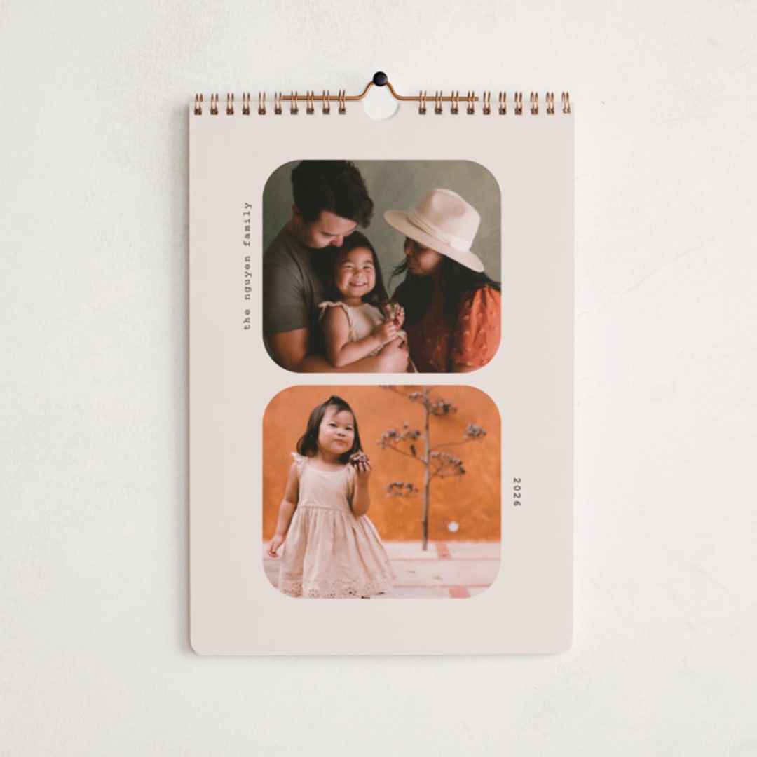"Little Greetings" - Calendars in Cream by Ilene Guy - Cover
