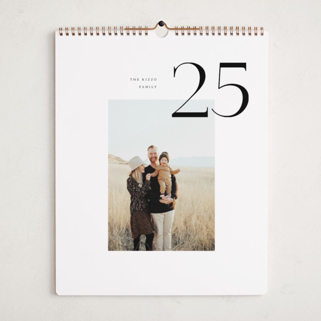 "Modern Approach" - Calendars in Coal by Pixel and Hank - Cover