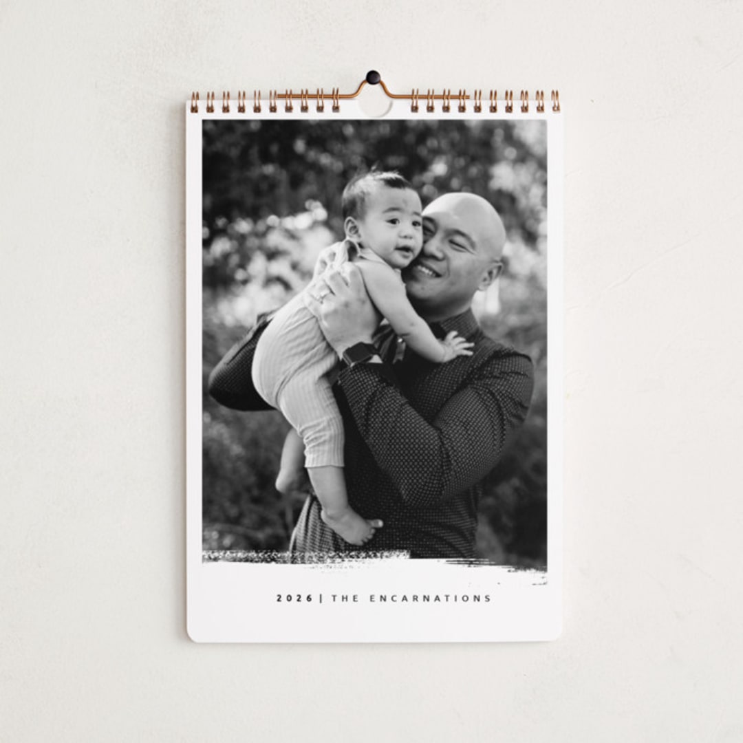 "a little bit of paint" - Calendars in Chalk by Sumak Studio - Cover