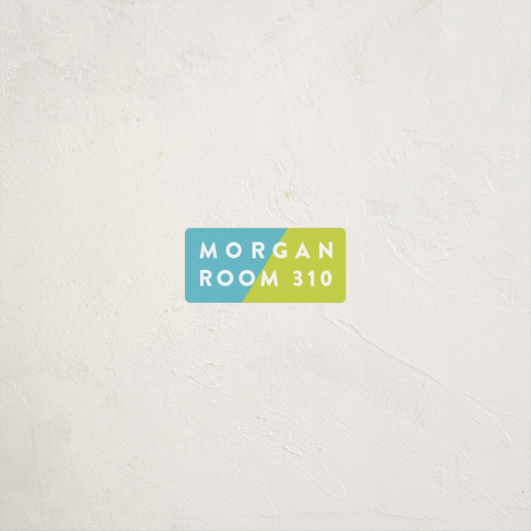 "Favorite Colors" - Custom Name Labels in Lime by Abby Munn - Front