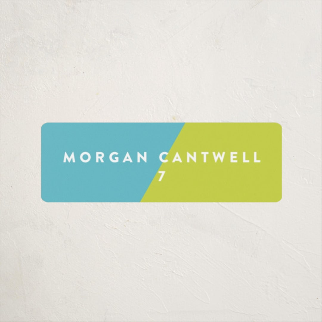 "Favorite Colors" - Custom Name Labels in Lime by Abby Munn - Front