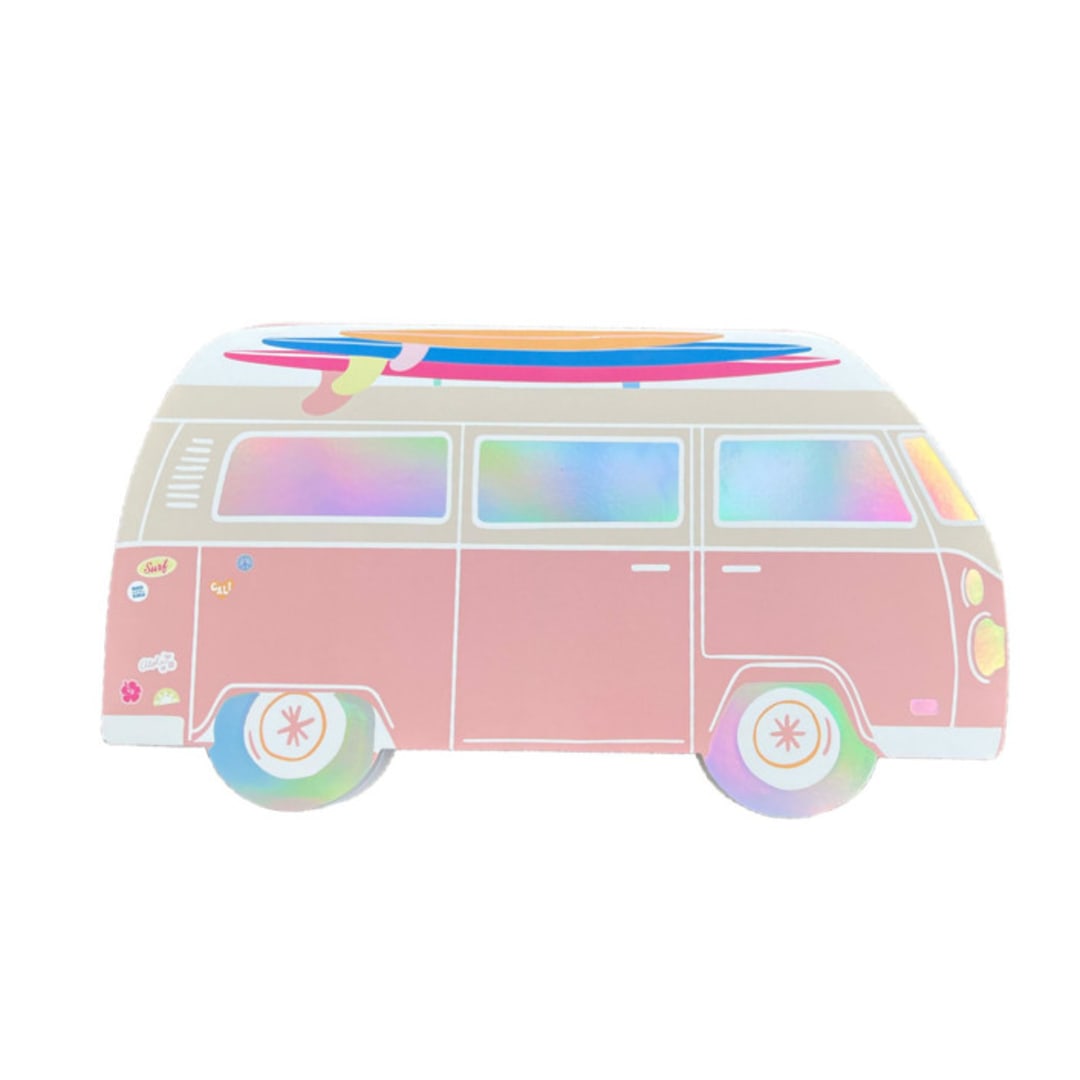 "Surf's Up Sticker + Sketch Book - Set of 1" - Arts and Crafts in multicolor by Jollity and Co