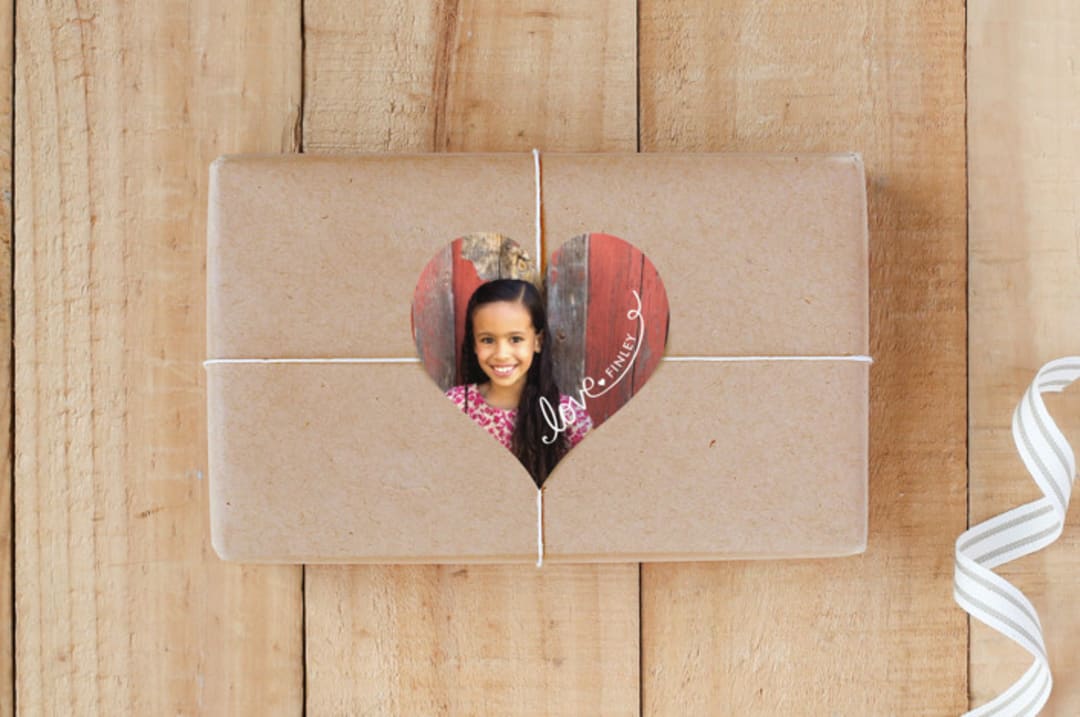 "Scripted Love" - Custom Stickers in Cloud by Beth Schneider - Front