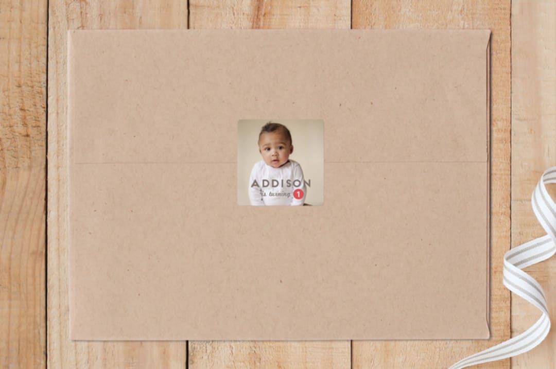 "Birthday Dot" - Custom Stickers in Apple by peetie design - Front