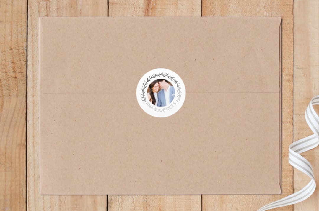 "Love Always" - Custom Stickers in Silver by Angela Thompson - Front