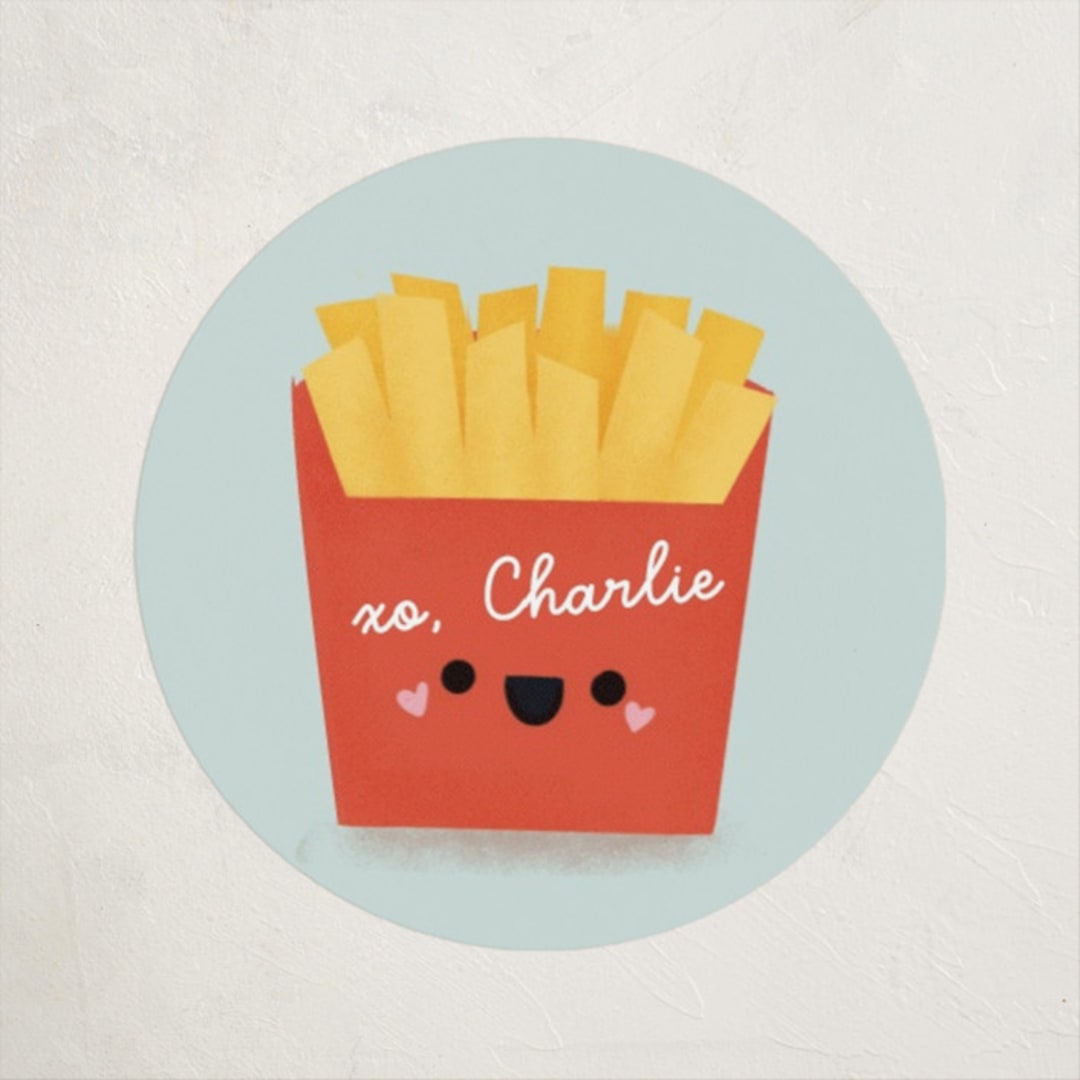 "Great Combo" - Custom Stickers in Sky by Itsy Belle Studio - Front