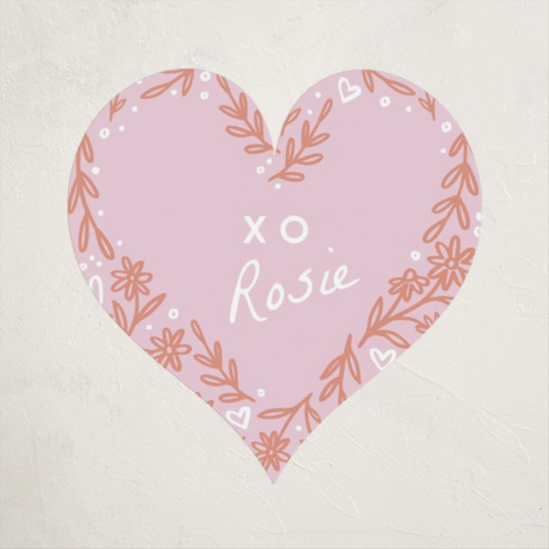 "Doodle Page" - Custom Stickers in Carnation by Alethea and Ruth - Front