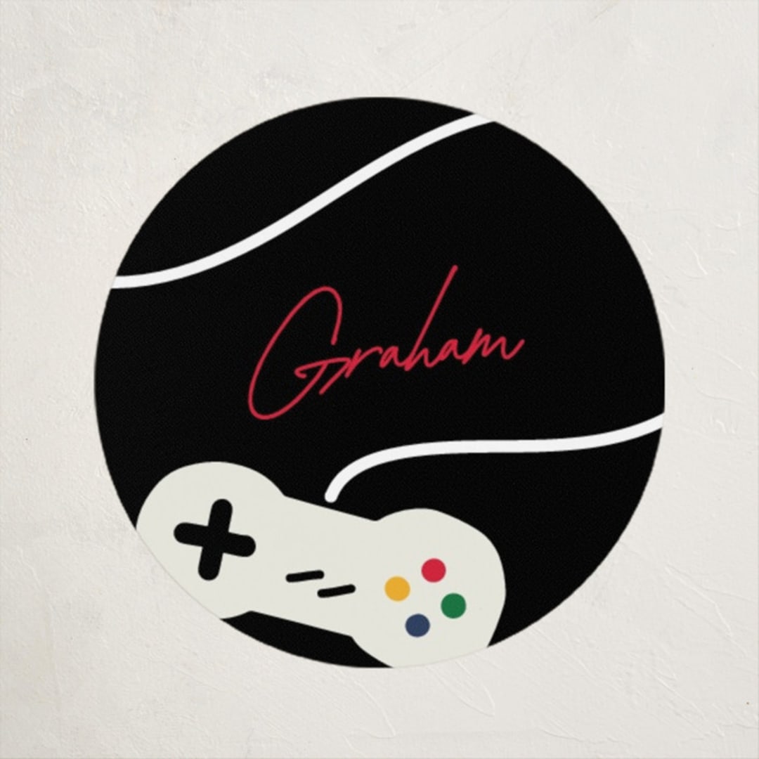 "You've got Game" - Custom Stickers in Late Night by Erin L. Wilson - Front