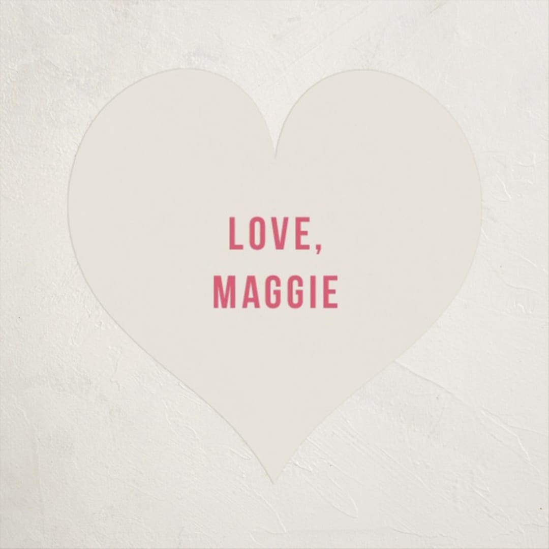 "Conversation Heart Compliments" - Custom Stickers in Cream by taylorVdesign - Front