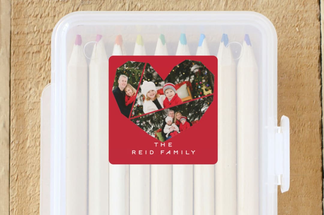 "Complete Love Family" - Custom Stickers in Cherry by fatfatin - Front