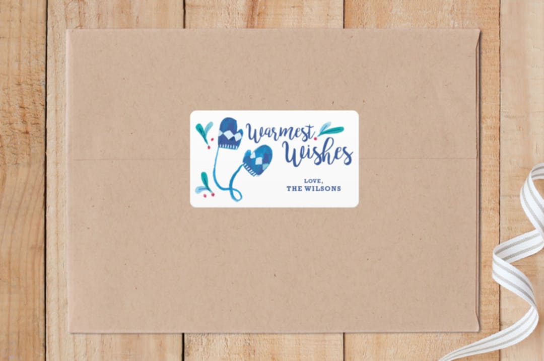 "Winter Warmers" - Custom Stickers in Icy by Patrice Horvath - Front