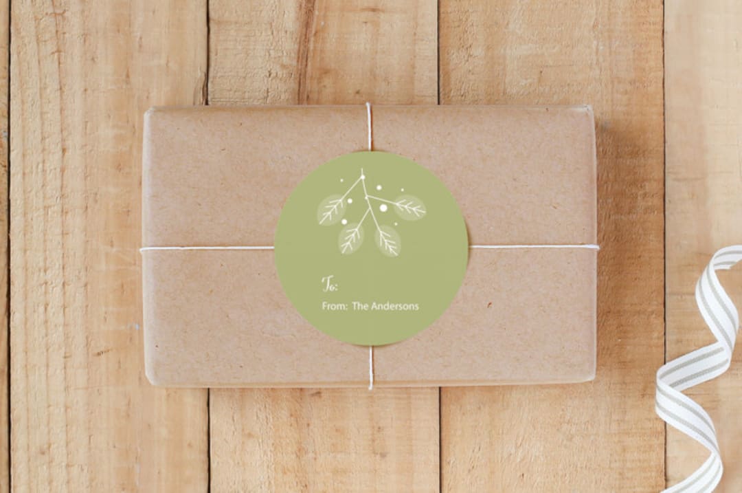"Winter Flora" - Custom Stickers in Fresh by Cavell Ferguson - Front