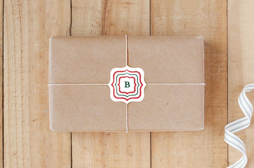 "Tree Grid" - Custom Stickers in Holly by Annie Shapiro - Front