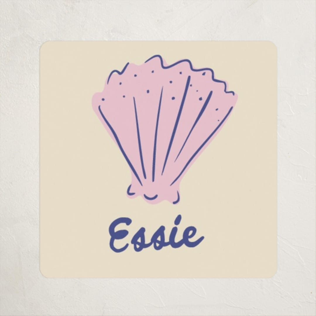 "Shell we?" - Custom Stickers in Shell by Pixel and Hank - Front