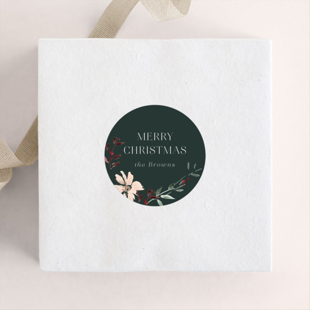 "Precious One" - Custom Stickers in Emerald by Petra Kern - Front