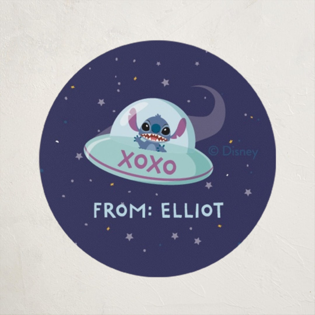 "Out of this World" - Custom Stickers in Sky by Sherley Ferreira - Front