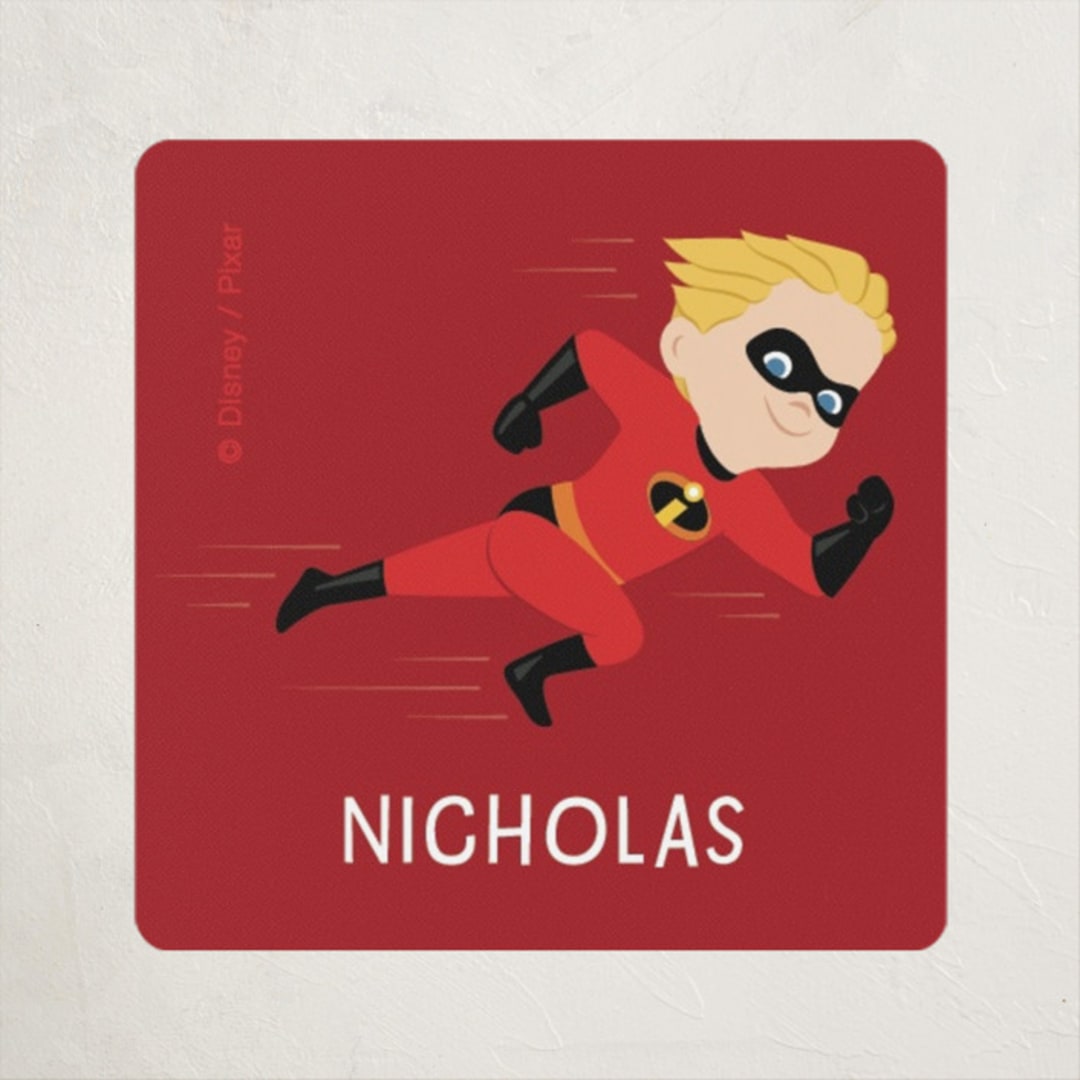 "The Incredibles Dash" - Custom Stickers in Siren by Kacey Kendrick Wagner - Front