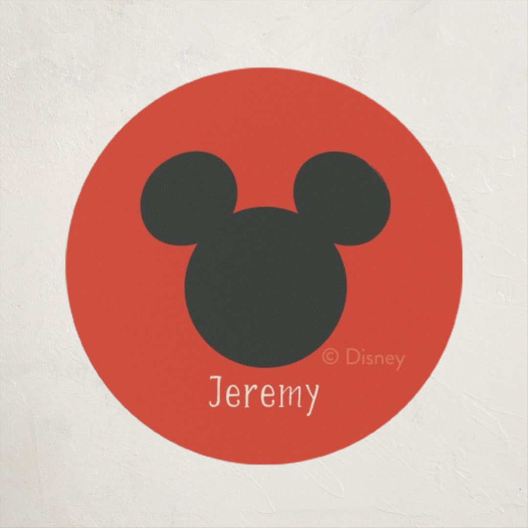 "Disney and Pixar's Palsa" - Custom Stickers in Tangerine by Kiersten Garner - Front