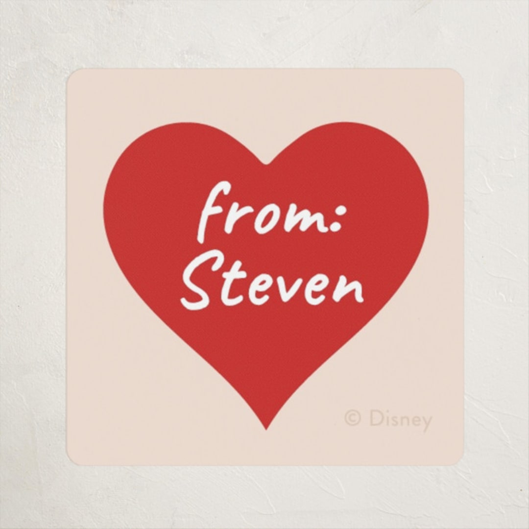"Disney's Mickey Love!" - Custom Stickers in Cream by Sherley Ferreira - Front