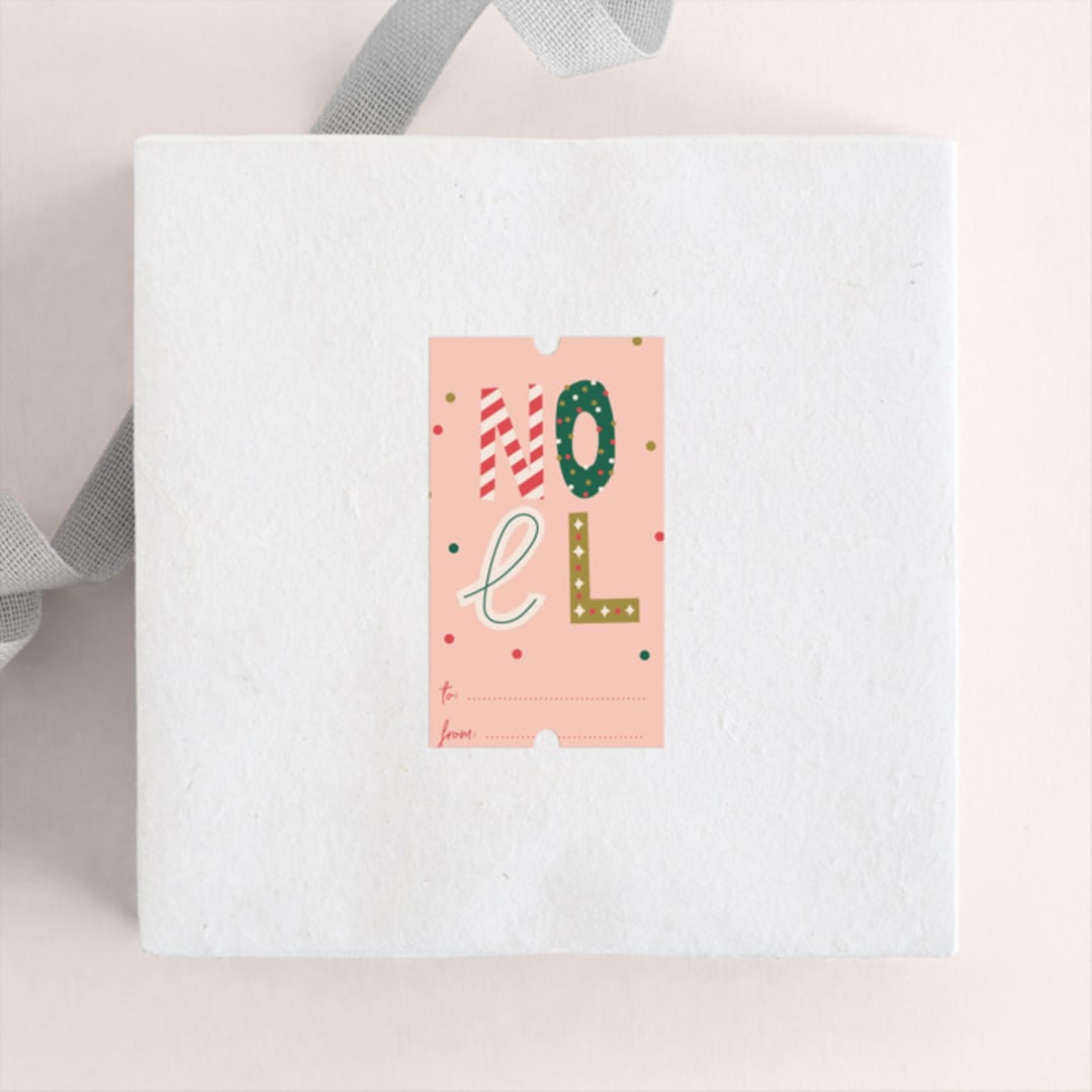 "Fun Noel 1" - Custom Stickers in Candy by Iveta Angelova - Front